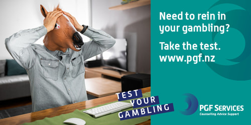 You might also see our adverts up around the country encouraging you to test your gambling with billboards in Auckland, Hamilton, Wellington and Christchurch. You might also see online our ads around some select centres including Hamilton, Kāpiti Coast, Kawerau, South Taranaki and Tauranga.